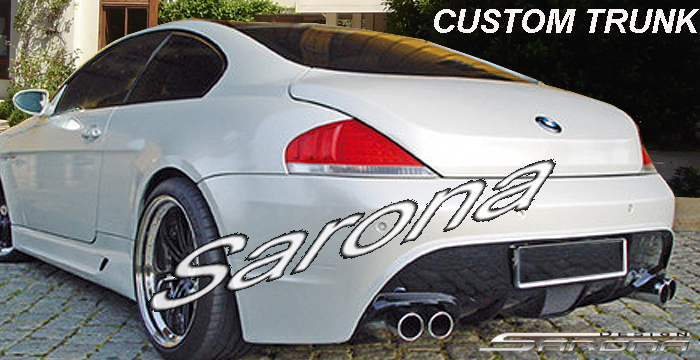Custom BMW 6 Series  Coupe Trunk Wing (2004 - 2007) - $2900.00 (Part #BM-099-TW)